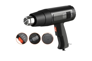 Digital Heat Gun 1200W-1800W Electronic Industrial Hot Air Gun 220V AC Shrink Wrapping Thermal Heat