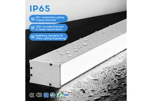 Office Gym Use Hot Selling Vapor-tight Fixture Customized Designs Led Aluminum Linear Light