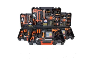 Household Hardware Tool Combination Set Vehicle Maintenance Tools Electric Drill Impact Drill Set Tool Box
