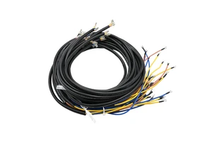Professional Cable Assembly for Electronic Rotary Screw Compressor Wiring Harness PVC PTFE PBT Factory Sample Available