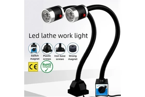 IP66 Explosion-Proof Work Light LED Tri-proof Light for Machine Tools and Lathe Waterproof Square Triple Work Light
