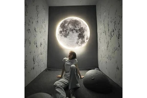 Bedroom Living Room Corridor Staircase Luxury Wall Lamp Home Decoration Lamp Modern Led Interior Lighting Moon Wall Lamp