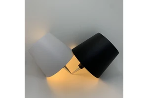 Model Rechargeable LED Wine Bottle Lamp 3 Color Wireless Bottle Table Lamp Dimming Night Light for Party Gift