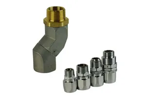Mini Fuel Station Accessory Universal Joint Rotary Fuel Dispenser Hose Swivel Coupling