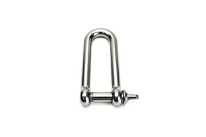 Factory Direct Sale Casting Stainless Steel AISI304/316 D Shackle for Boats and Yachts