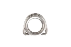 Stainless Steel D Ring With Thimble