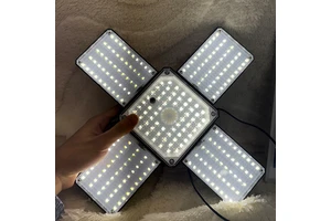 Homeowners & Farmers Illuminate Shed Garage 268LED Solar Pendant Light Motion Sensor 4 Modes IP65 Waterproof for Barn Gazebo