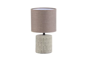 Home Lamparas Decorativas Elegant Handmade Embossed Ceramic Bedside Table Lamp Light Home Decor