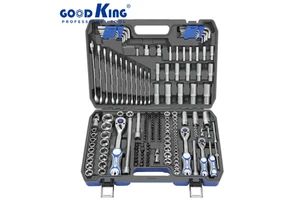 Good King 222 Professional Automotive Hand Tool Kits Made of Carbon Steel and cr-v Materials for Automotive Repair 12221