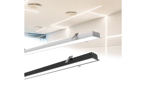 Alite Modern Office Dimmable LED Linear Lighting 600mm 1200mm 1800mm 2400mm 20W-80W Silver White Black IP44 3/5-Year Warranty
