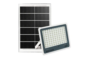 Hot Sale Solar Powered Flood Light IP65 Waterproof, 20-Level Dimming, 10 Nights Continuous Lighting for Outdoor Security
