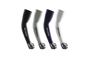 Men Women's Bike Cycling Arm Sleeves High Elasticity Summer Sweat Absorption Ice Soft Seamless Eco-Friendly UV Protection Sets
