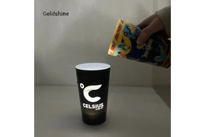 Wholesale Reusable Plastic LED Light Cup Luminous LED Flashing Cup for Drinks Night Club Decor-Party Bar Use