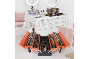 Steel Tool Box Drawer Tool Box Tool Sets OEM For Barber Salon Garage Tool Organizer