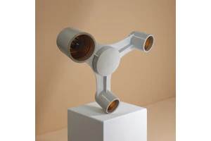 KILYN Three-Head Ceiling Light Lamp Holder