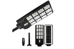 Integrated Solar LED Street Light with IP66 Rating ABS Lamp Body Built-In Lamp Arm for Road Lighting