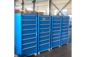 Rockshell Industrial Steel Tool Cabinet with 8 Drawers 1000kg Load Capacity OEM Available-Workshop & Airplane Repair Storage