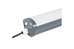 All Plastic 20W/40W/50W IP65 120CM Waterproof Tri-Proof LED Batten Lamp Aluminium LED Warehouse Light Tri-proof Lighting