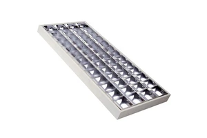 4x18w Fluorescent Lighting Fitting T8 Grille Lamp Grille Lighting,mounted Louver Light Fixture,grille Lamp