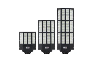 Super Bright All in One Solar Led Street Light Outdoor 1000W-1500W IP65 Waterproof ABS Dusk to Dark for Garden Road Parking Lot