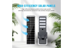 Type D the Best Solar Light Commercial & Municipal Project Solar Street Light with Factory Price