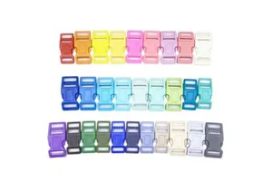 Colours Side Release Waterproof Strong Portable Lightweight Plastic Mini Buckles
