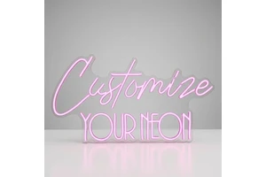 Fashion Shop Rgb Colorful Letter Logo Custom Led Neon Light Sign For Wall Outdoor Internet Cafes Bar