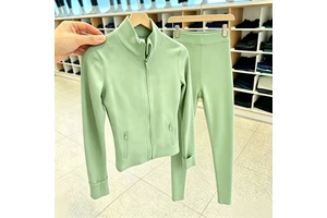 Yoga Sets Women Jacket Leggings Para Mujeres Ropa De Conjuntos Tenue De Sport Pour Femme 1:1 Chaqueta Jaqueta Per Donne