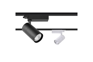 ETL T24 Energy Star Green Products 9W White and Black Zoomable COB LED Spot Track Light for Museum Retails