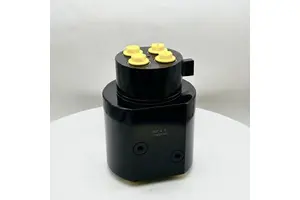 Yikaide YHZ-4-3 4-Channel Hydraulic Rotary Union for Excavator Log Grapplers Heavy-Duty 360 Central Swivel Joint Rotating
