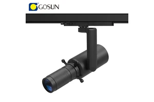 CB/CE/ROHS/UKCA/ETL/SAA Museum/restaurant/gallery 20w 17-40deg Zoomable COB Led Contour Track Light Spot Light