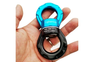 Heavy Duty Rotating Swivel Ring Connector for Outdoor Gear Pet Leash Hiking Custom