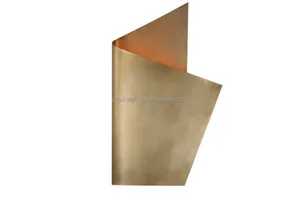 Creative Design Stair Corridor Hallway Brushed Brass Folding Wall LampPiel Left Wrapped Sconce