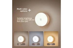 New Rechargeable Wireless LED Eye Protection Night Light Magnetic Touch Control Mini Bedroom Bedside Dimmable Dimmer USB