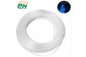 Long Distance Lighting MMA Plastic Optical Fiber Side Glow Fiber Cable Flexible Light for Stage Exhibition Landscape Lighting