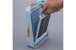 Rechargeable solar High-power bright outdoor working anti-lock braking system Solar IP66 LED floodlight Solar garden light