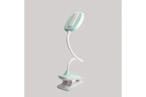 Custom Portable Eye-protection Touch Dimmable Sensor Desk Lamps Flexible Twist USB Charging Clip-on Portable LED Table Lamps