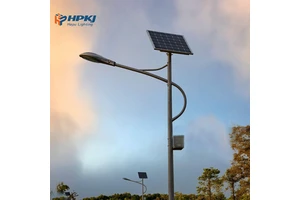 600W-2000W LED Solar Street Light With Remote Control,IP65 Waterproof Street Pole,8-10 Hours Long Lasting For Garden/Highway