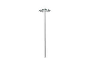 Mini High Mast Airport Lights Solar Powered with IP65 Rating Aluminum Lamp Body