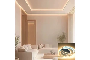 Intelligent 24V Self-adhesive Linear Light Strip Indoor Ceiling LED Aluminum Groove Ceiling Decorative Light Strip