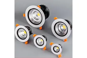 LED Anti Glare Spotlights Embedded Ceiling Lights, Clothing Stores, Shopping Malls, Hotels, Living Rooms, 5W7W10W30W