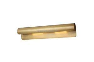 Luxury Modern Art Gallery Linear Picture Light Home Bedroom Bathroom Horizontal Vintage Gold Picture Lights for Wall Art