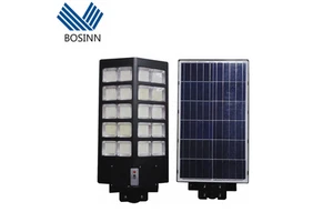 Rural Countryside Solar Road Lamp Patio Garden Light Smart Integrated All in One Solar Panel Power Street Lights