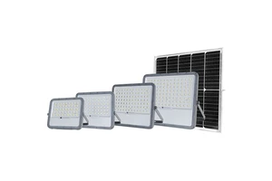 Solar LED Floodlight 100W-400W Aluminum IP65 Outdoor Garden Wall Light Spotlight