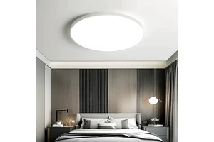 Ultra-thin Three-proof Ceiling Light Modern Minimalist LED Design Tricolor Dimming Surface Mounted for Bedrooms Stairwells