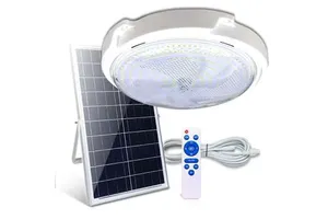 IP55 800W 15000mah Solar Shed Lights with on Off Switch Remote Indoor Solar Lights