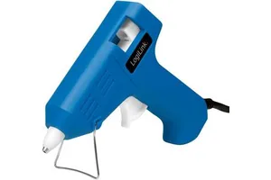 40W Low Temp Blue Hot-melt Glue Guns with 2pcs Hot Melt Glue Sticks for American Market