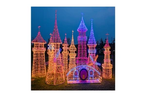 Manufacturers Can Customize Outdoor Waterproof Decorative Colorful Lights for Festivals