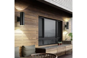 Indoor Outdoor Using GU10 E27 Spot Night Lamp Vintage Wall Mounted Light Fixtures Bedroom Kitchen Stairs 90*260mm With E27 Base