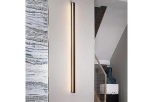 Led Outdoor Wall Light Long Strip Wall Mounted Lights Ip65 Waterproof Garden Led Wall Lamps
